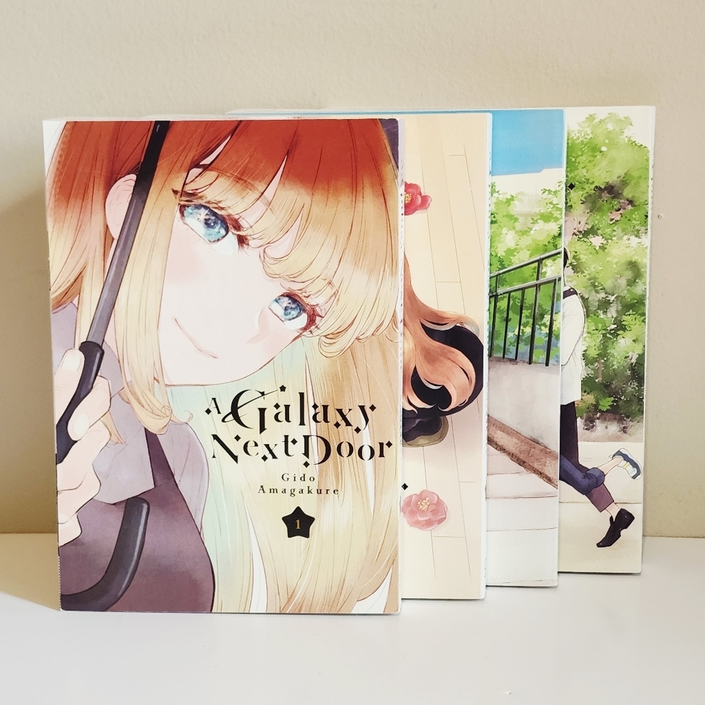 A Galaxy Next Door Manga Volumes 1-4